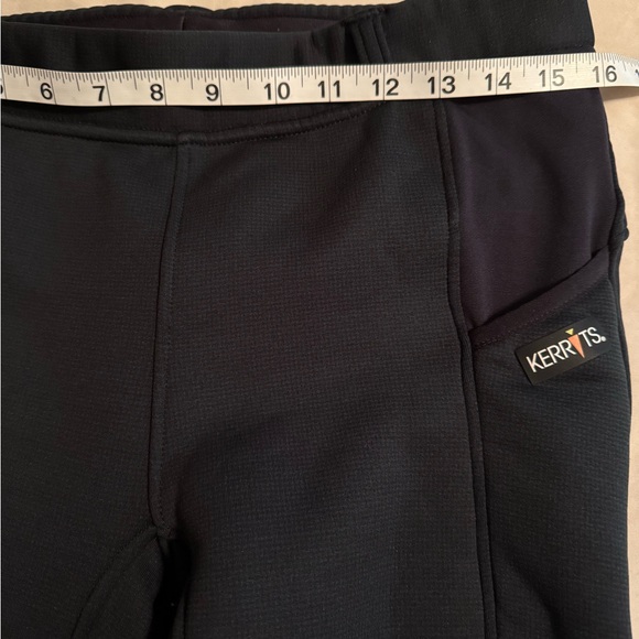 Kerrits Women Sz XL Gray Fleece Lined Bootcut Riding Pants Breeches Extend Patch - Picture 9 of 11